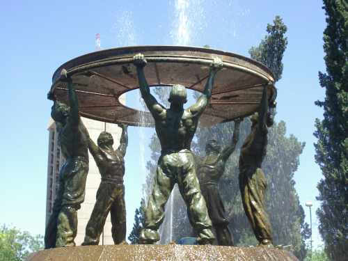 Triton Fountain — community landmark