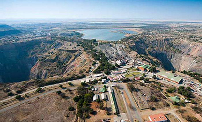 Aerial view of the Northern Cape